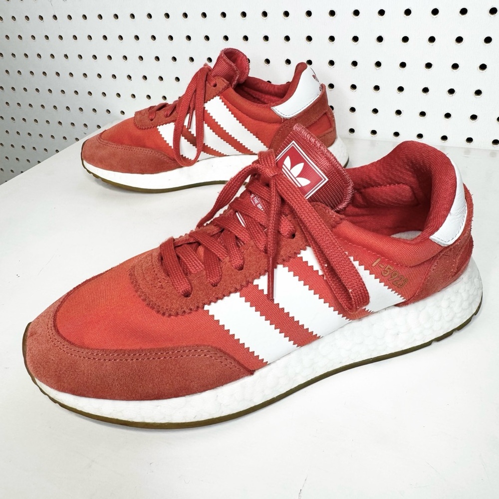 Adidas | Originals I-5923 Iniki Runner in Red/White Women's Size 8